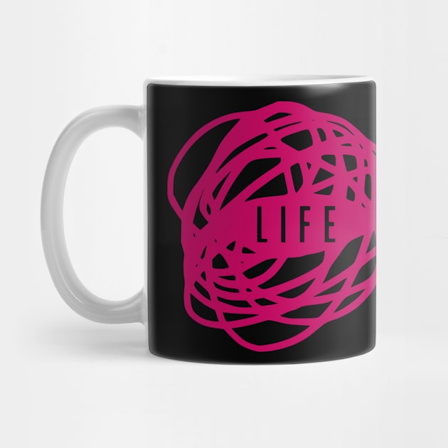 Life is a Mess PINK by prettyinpunk